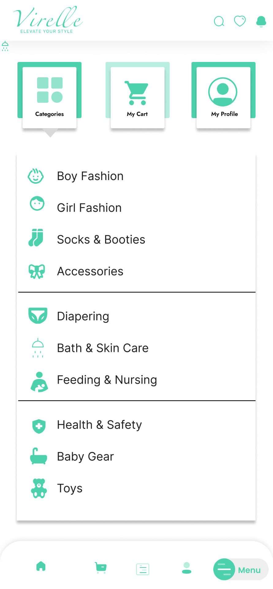 Category navigation