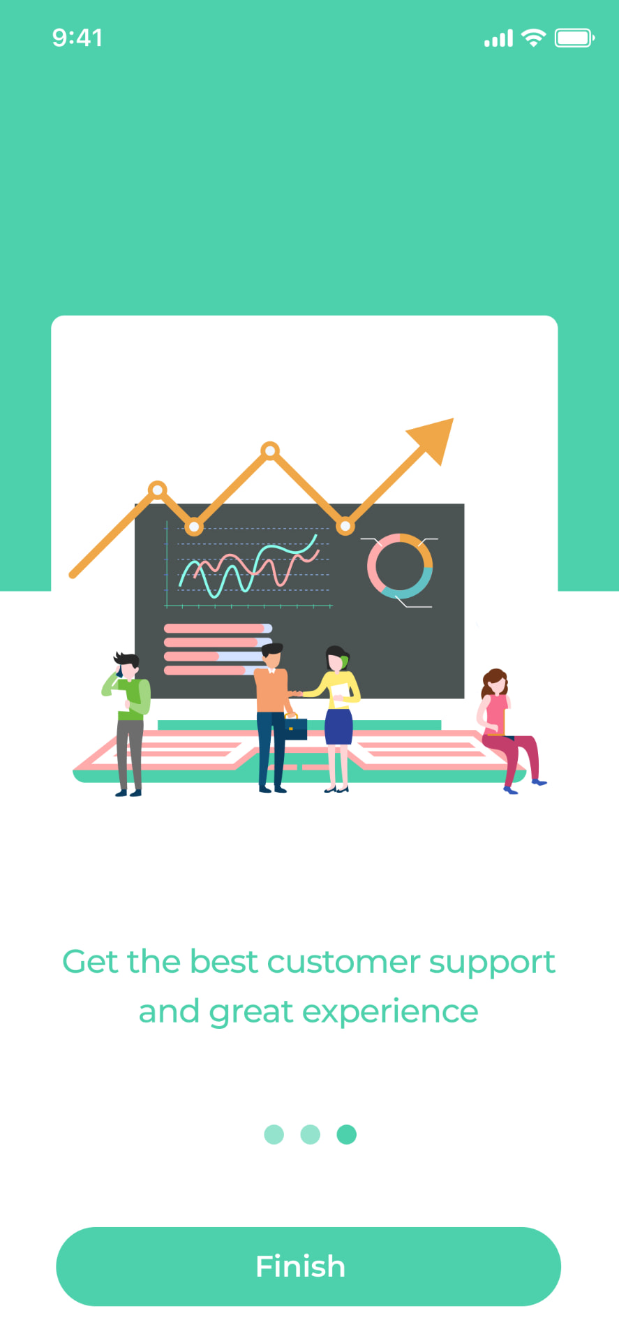 Onboarding — support and experience