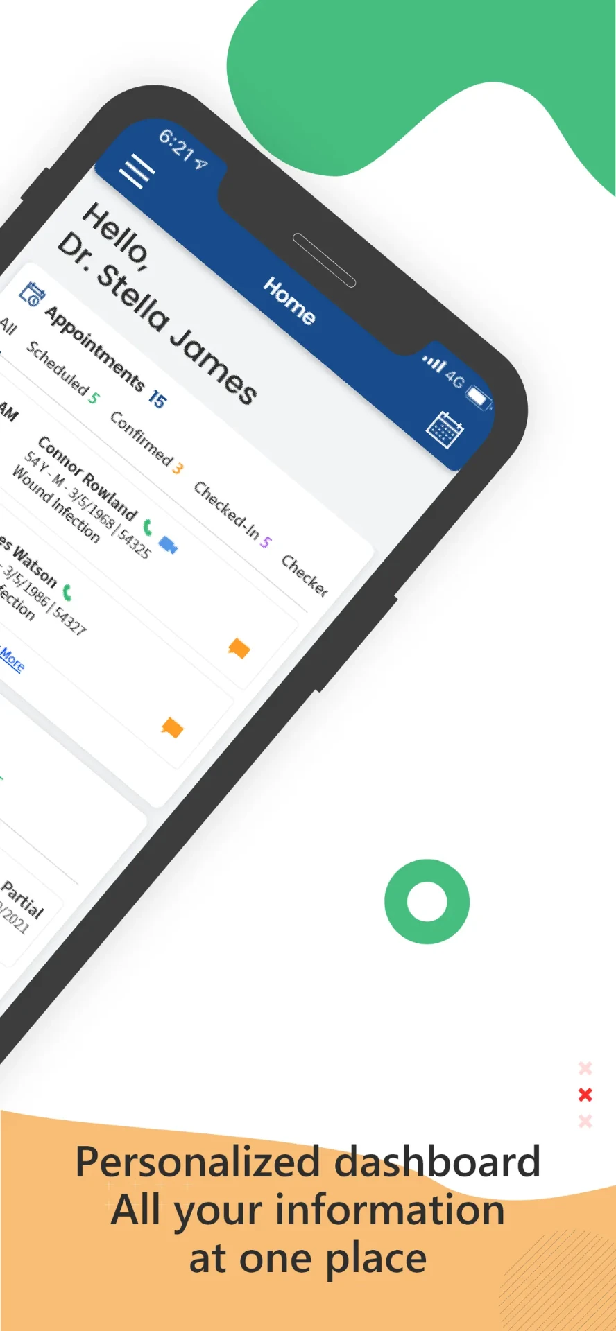 Personalized dashboard